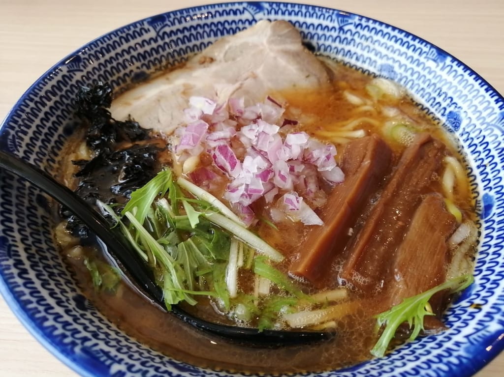 RAMEN YAMADAおおたかの森店の濃厚海老ラーメン