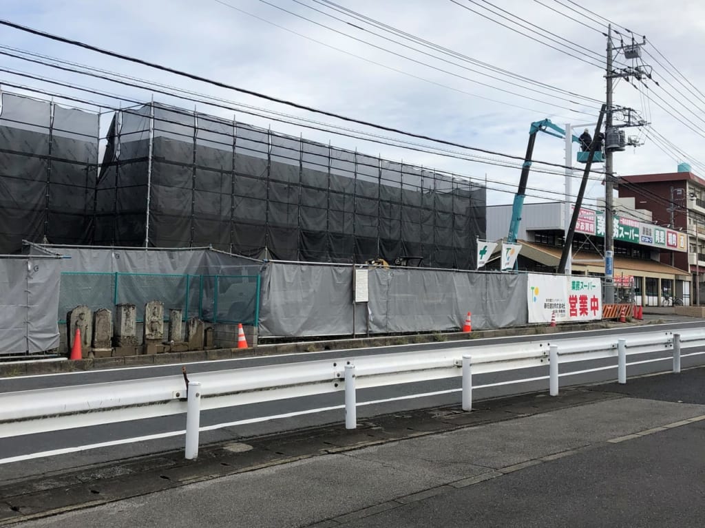 流山街道沿いの業務スーパー隣に「ヤックスドラッグ野田山崎店」が11月下旬オープン予定！