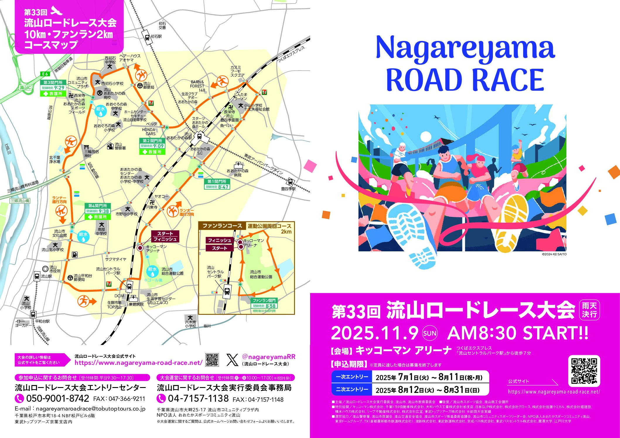2025年流山ロードレース