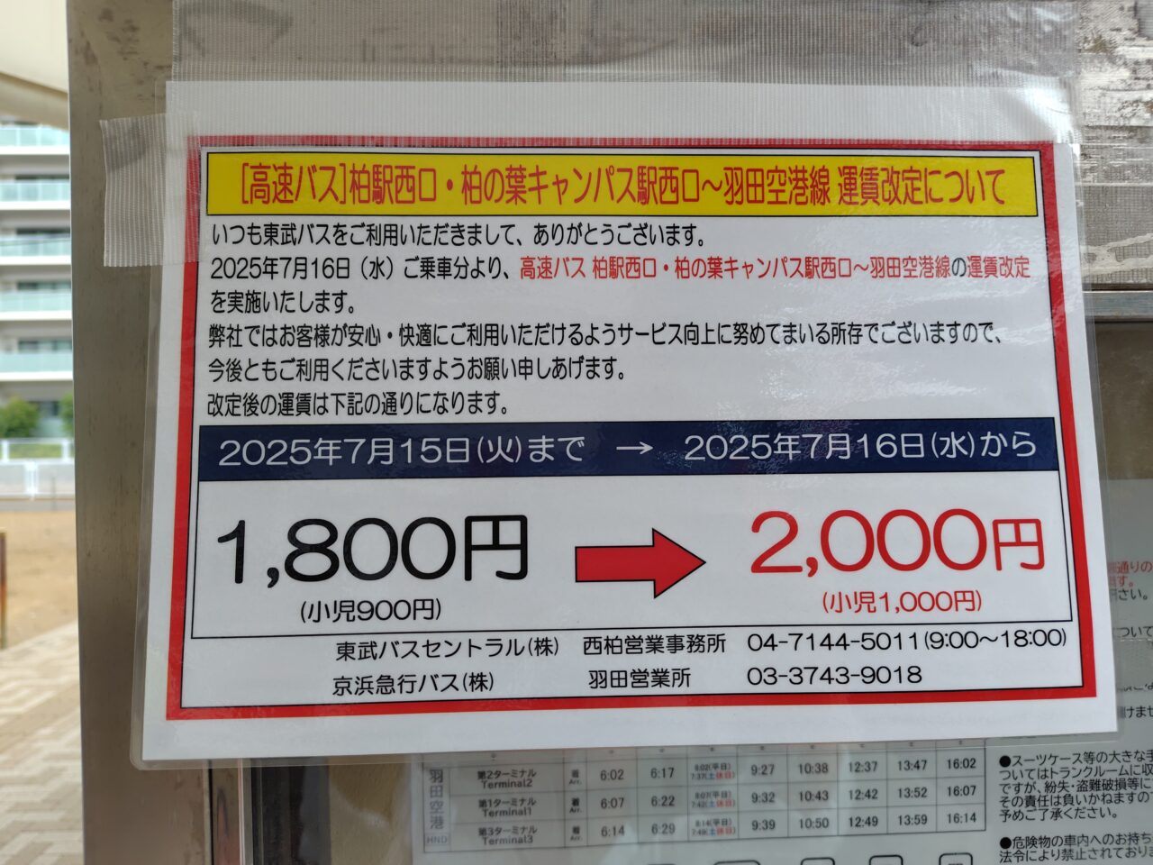2025年羽田空港バス