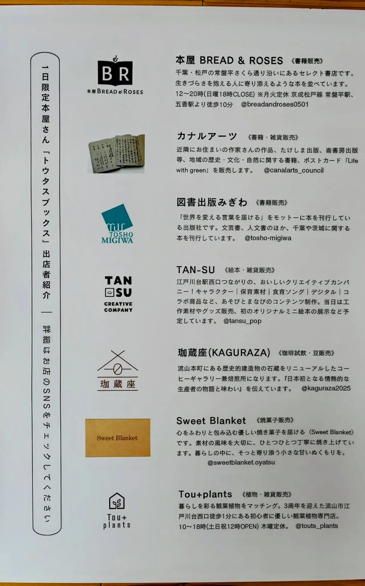 2025年トウタスプランツ