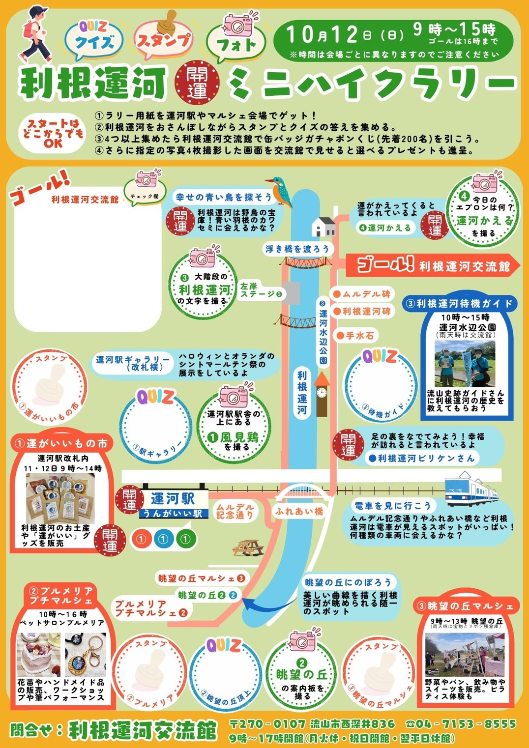 2025年利根運河ミニハイクラリー
