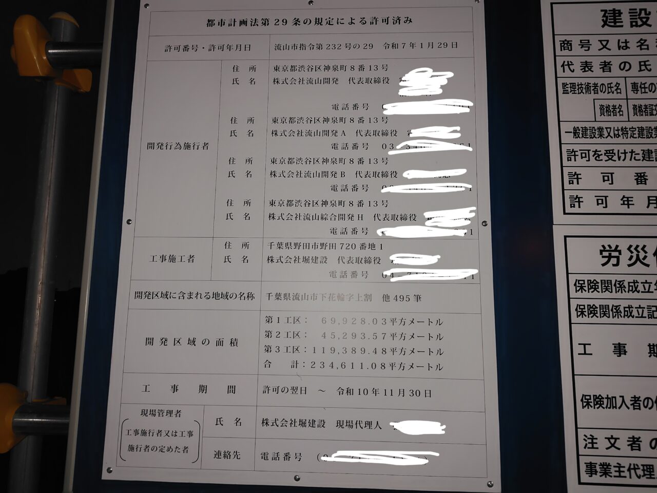 2025年流山西部地区計画