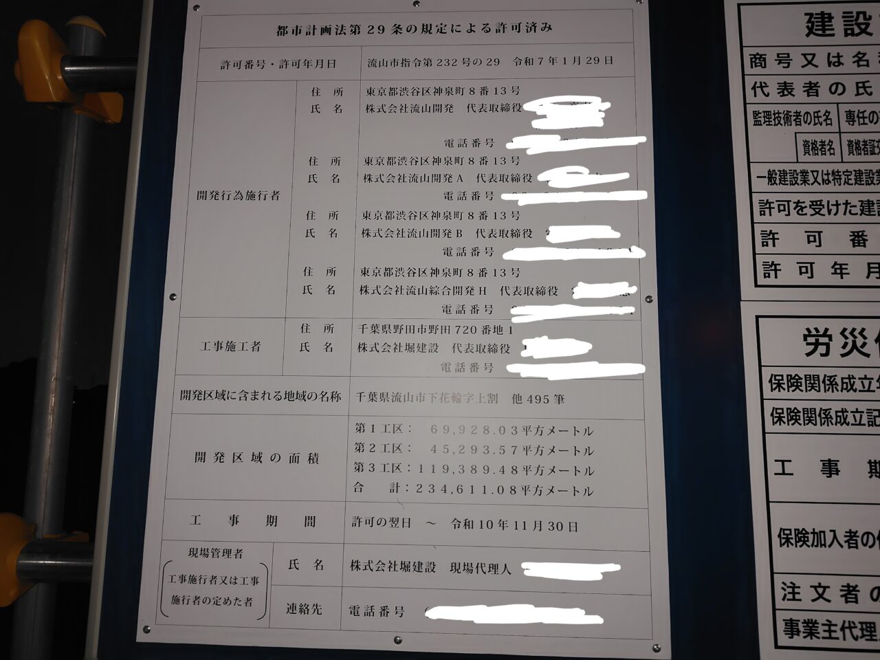 2025年流山西部地区計画