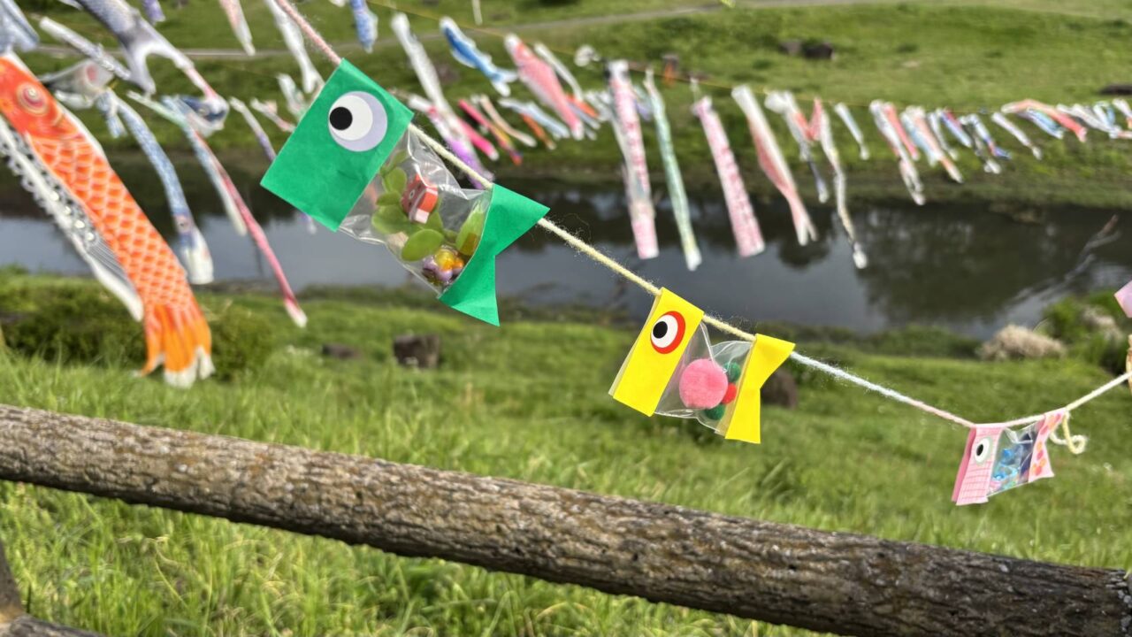 2026年うんがいい朝市こいのぼりワークショップ