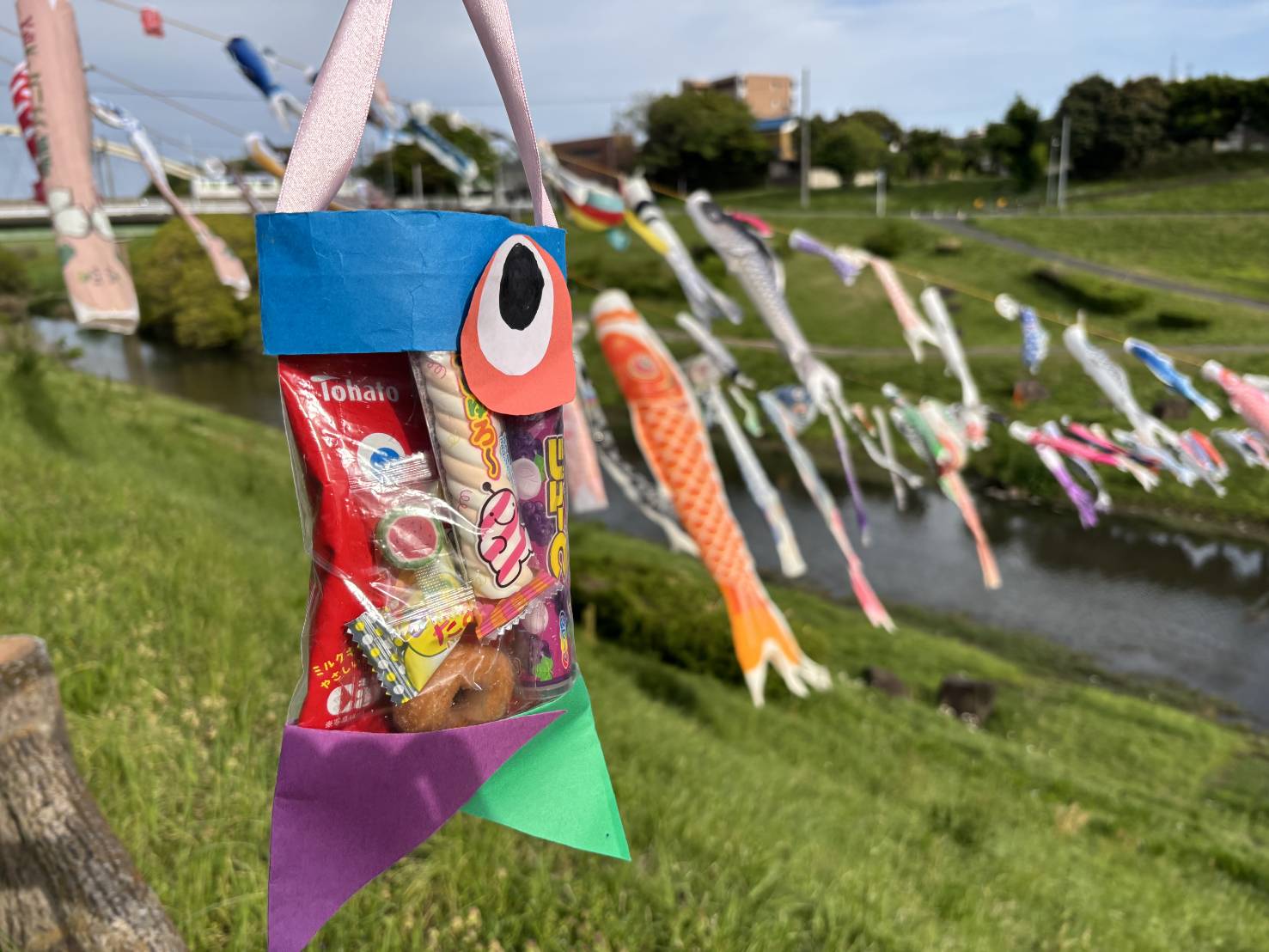 2026年うんがいい朝市こいのぼりワークショップ