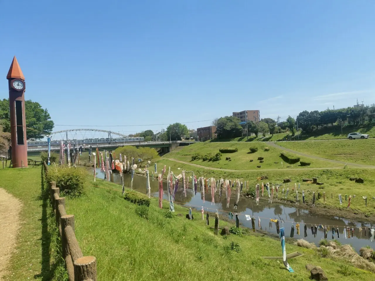 2026年こいのぼりが泳ぐうんがいい朝市